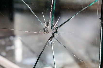 broken glass